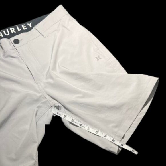 🌟 Hurley Men’s Walk Shorts – Size 34 – Light Gray 🌟 - Picture 5 of 10